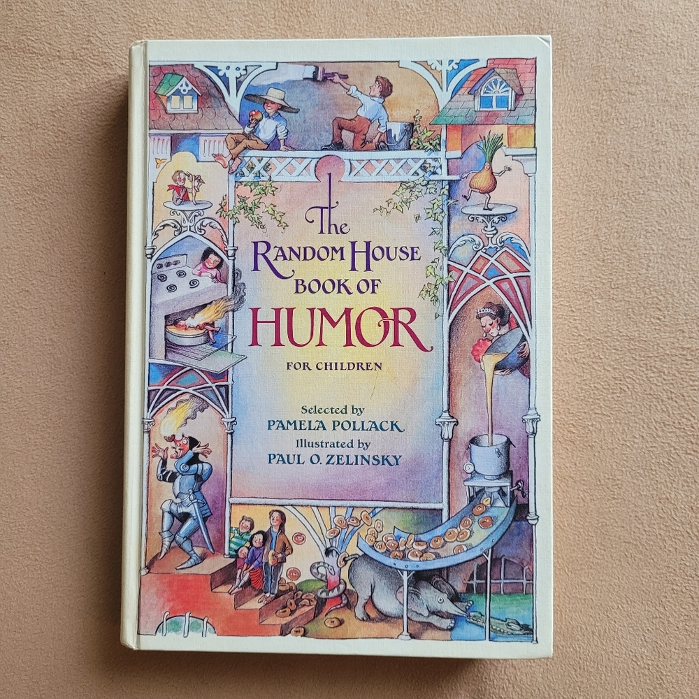 Vintage Random House Book Humor Children 1988 Twain Blume Cleary 80s Zelinsky HC